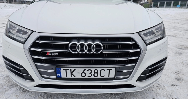 Audi SQ5 cena 176900 przebieg: 65450, rok produkcji 2018 z Kielce małe 436